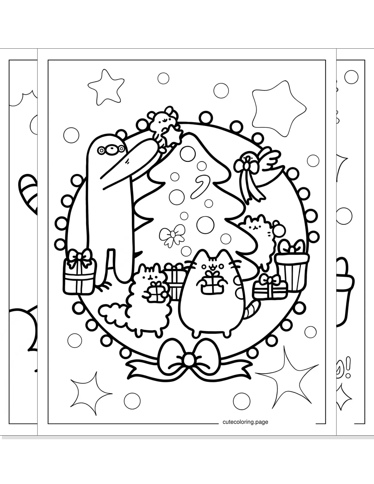 pusheen coloring pages coloring page