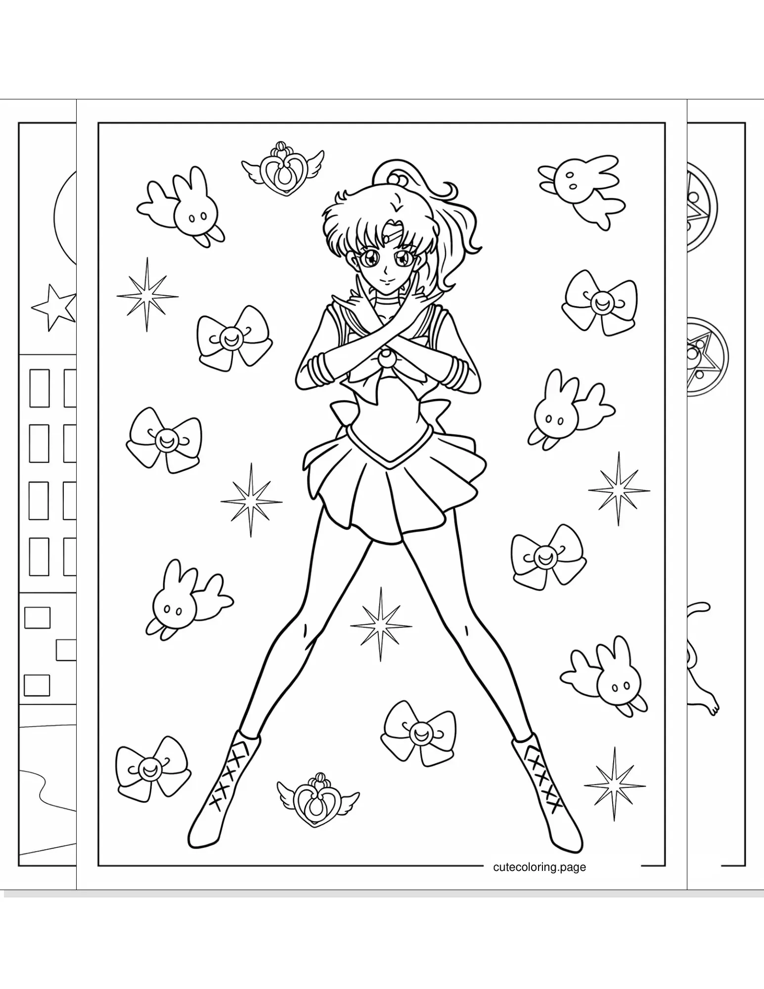 sailor moon coloring pages coloring page