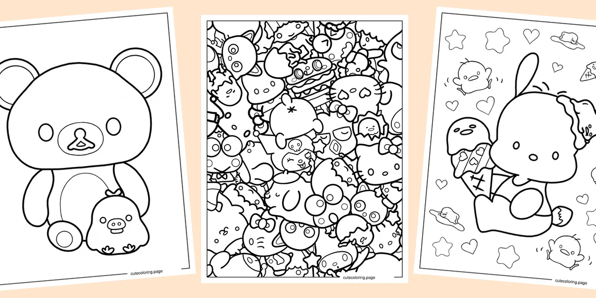 sanrio-coloring-pages