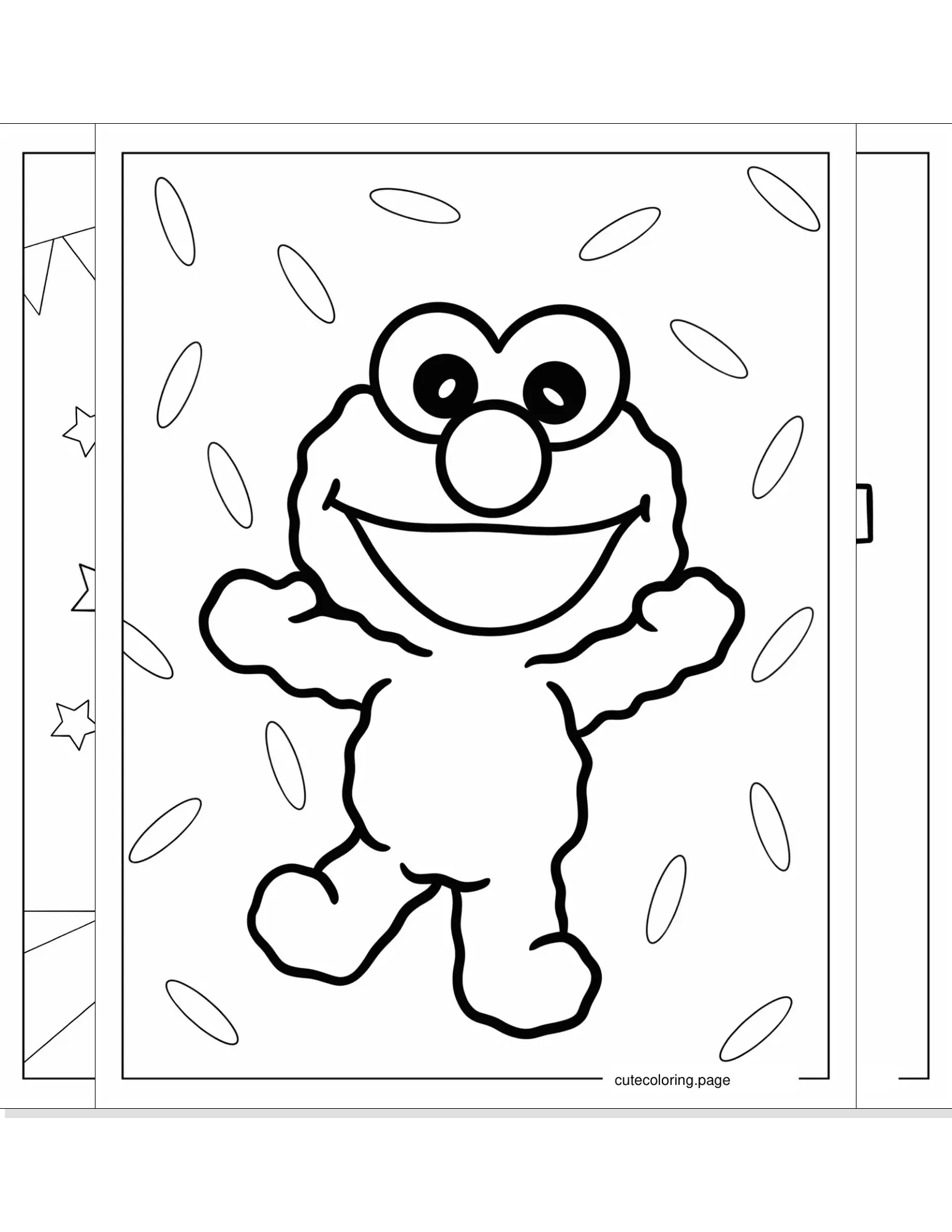 sesame street coloring pages coloring page