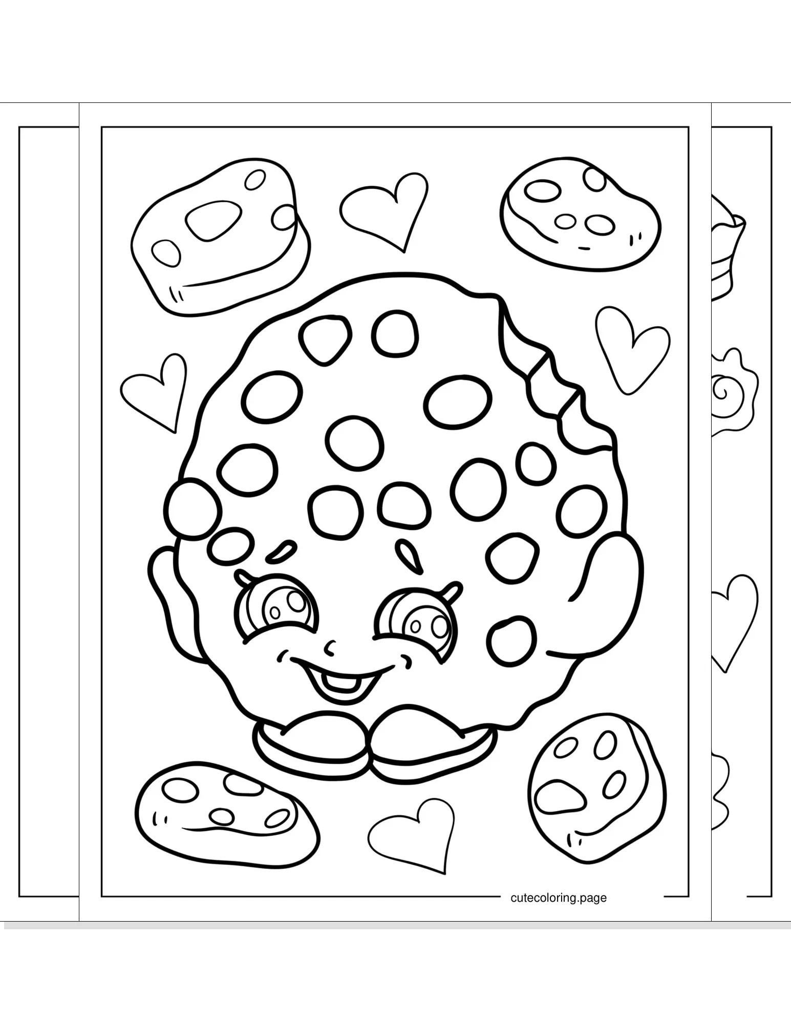 shopkins coloring pages coloring page