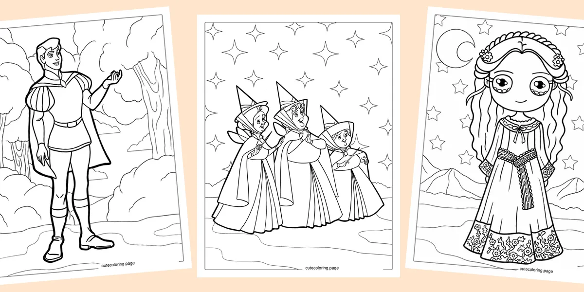 sleeping-beauty-coloring-pages