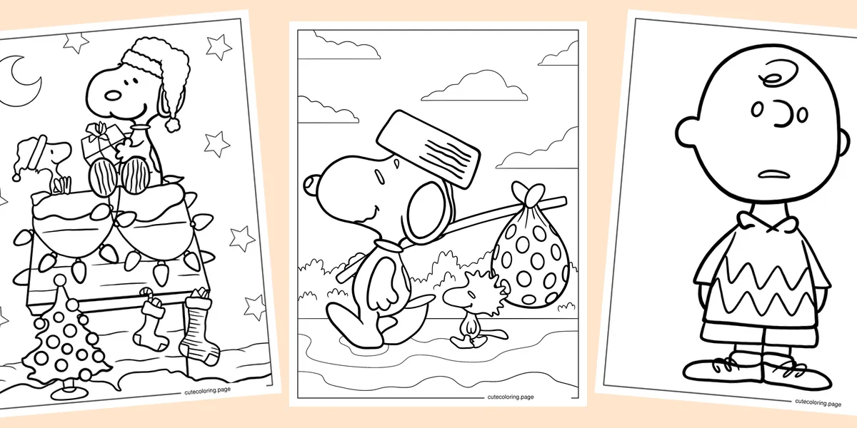 snoopy-coloring-pages