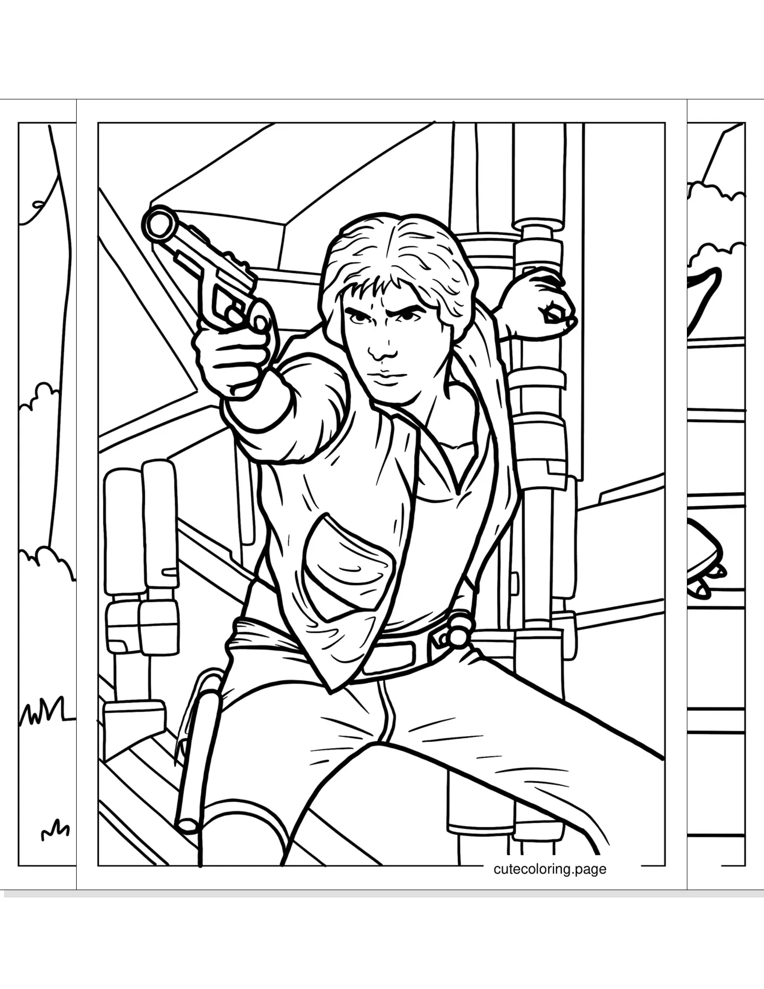 star wars coloring pages coloring page