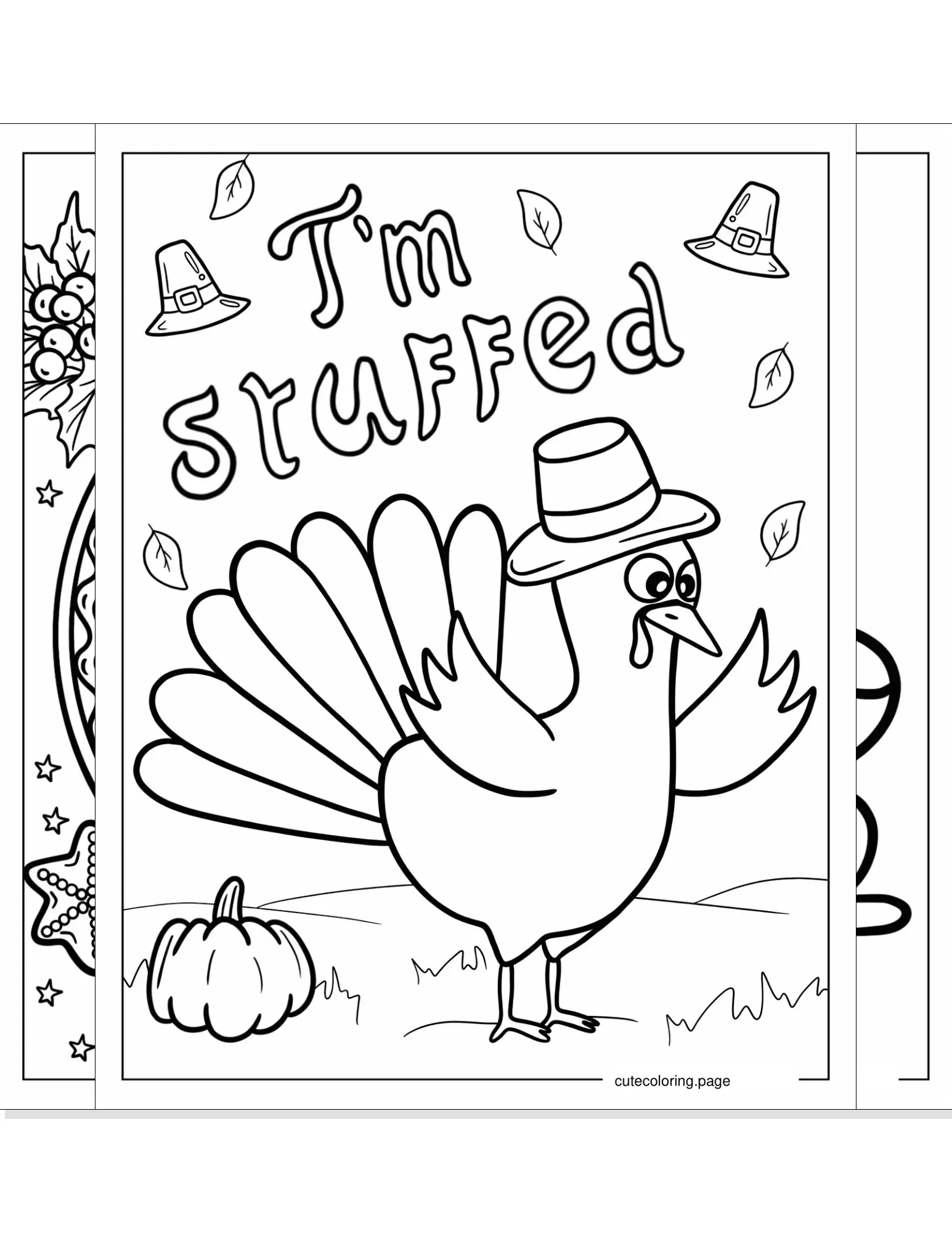 thanksgiving coloring pages coloring page