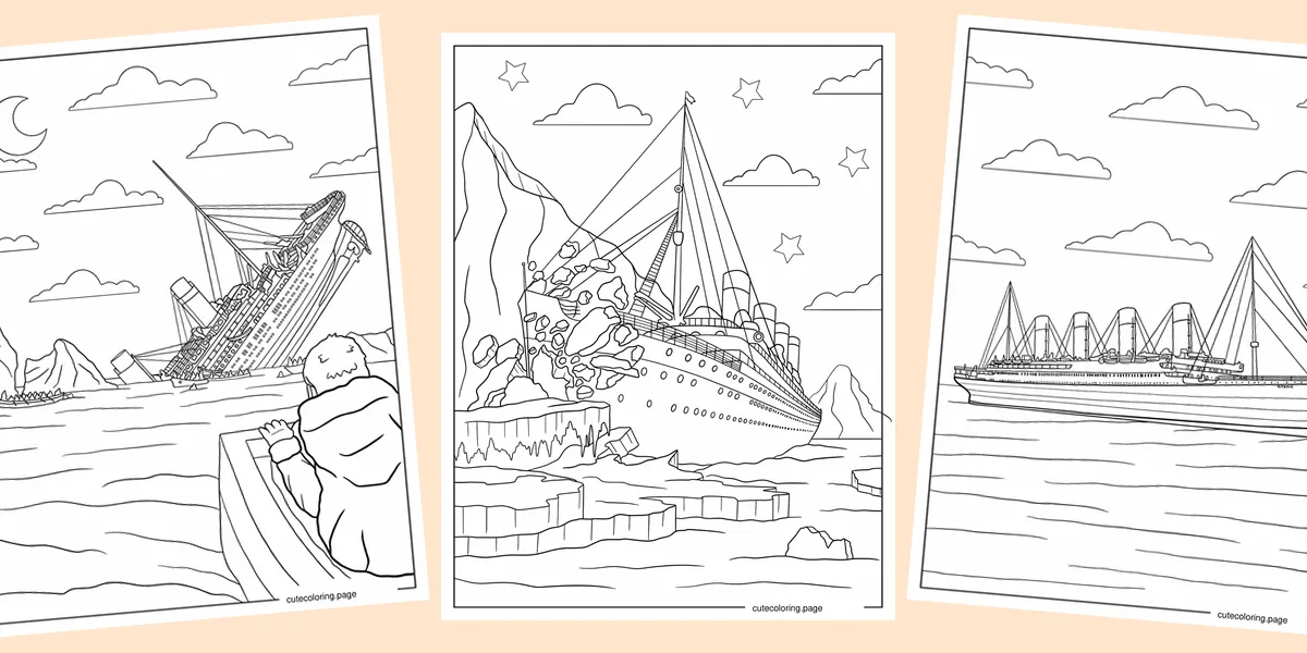 titanic-coloring-pages