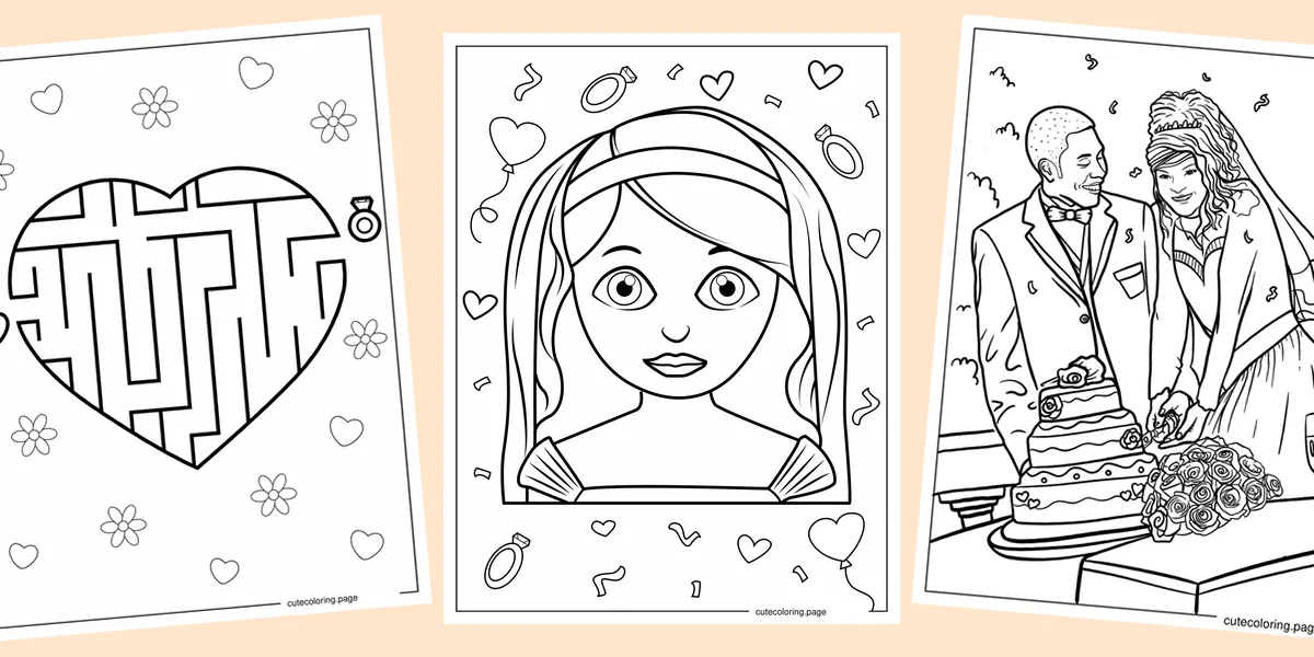 wedding-coloring-pages