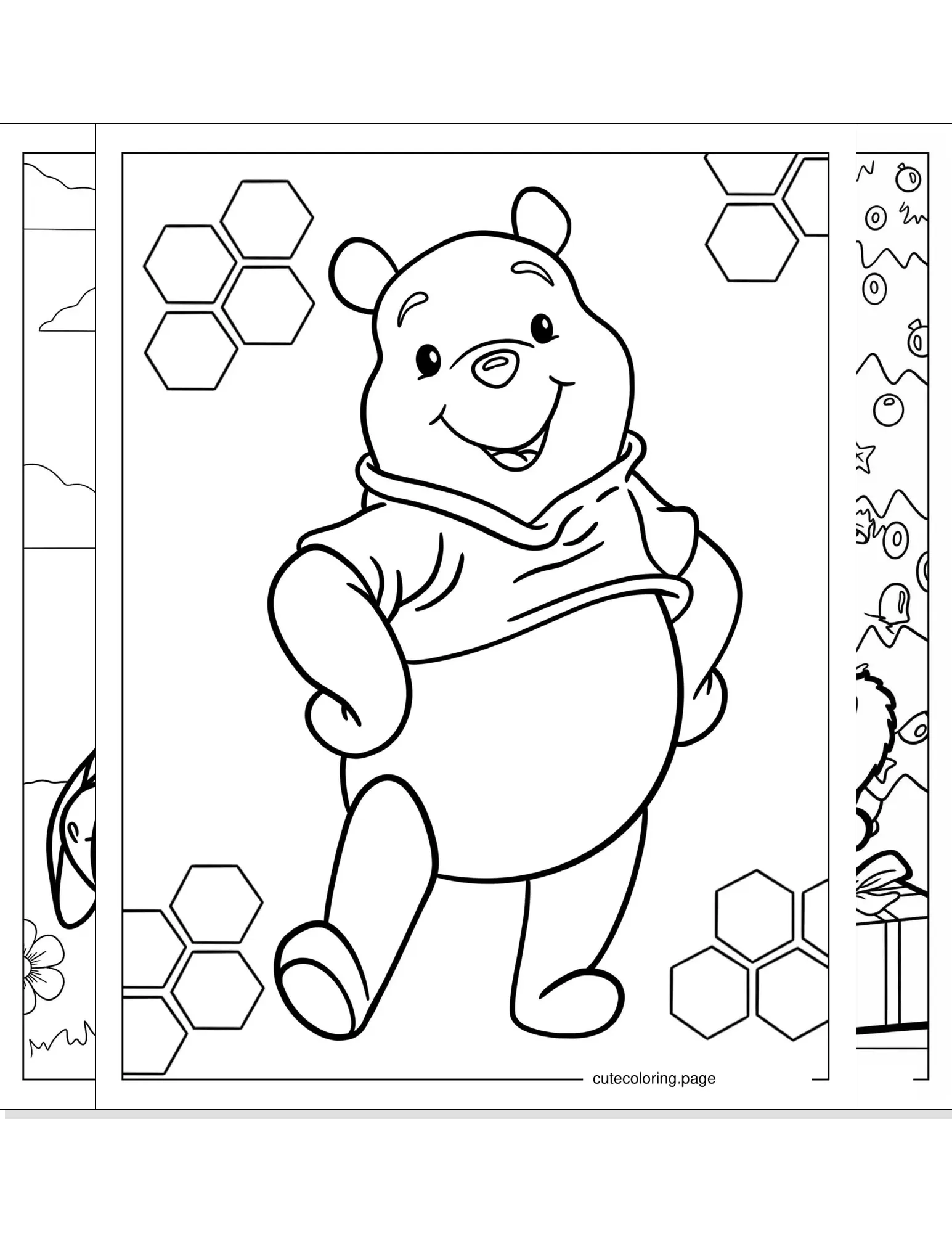 winnie the pooh coloring pages coloring page