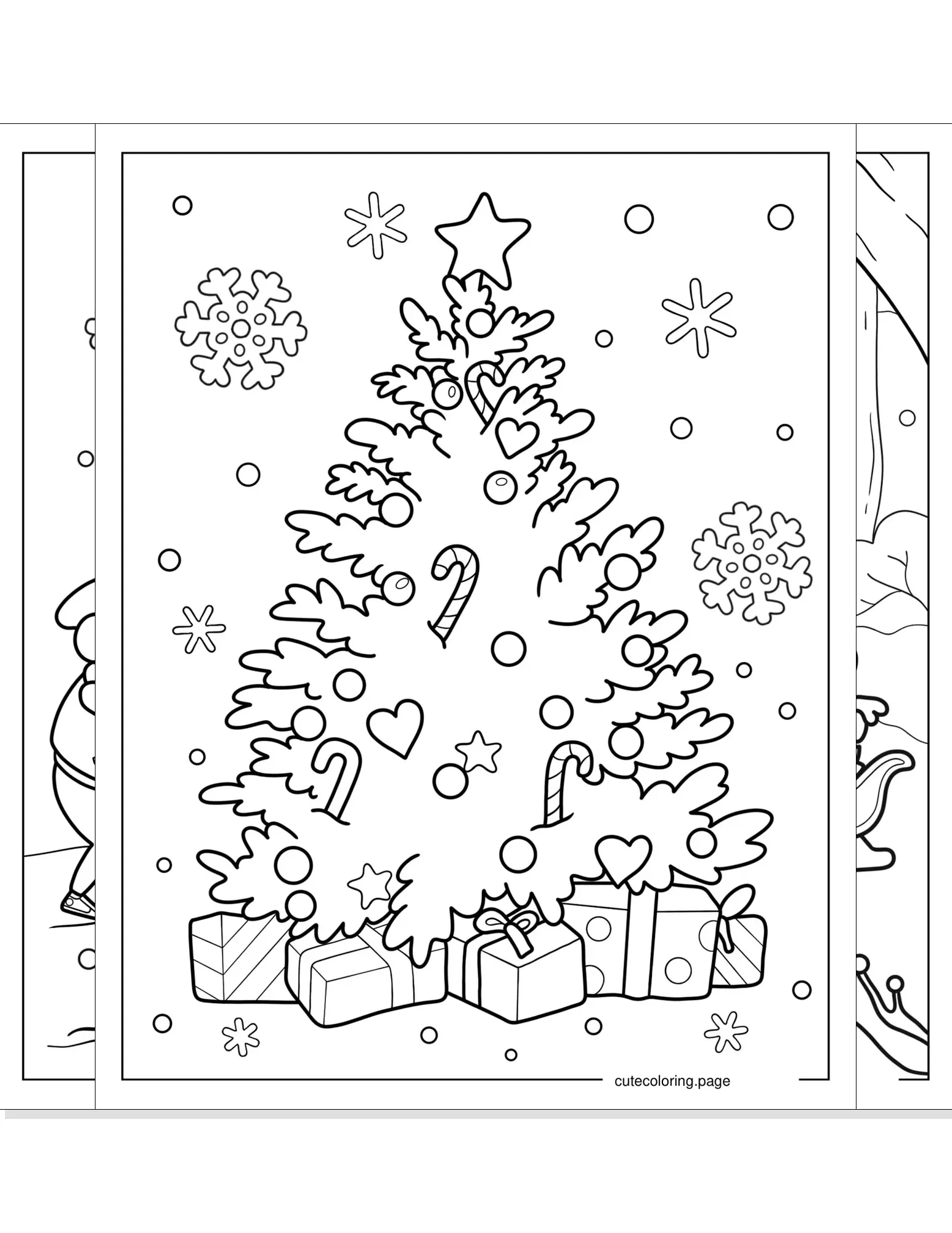 winter coloring pages coloring page