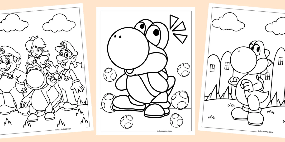 yoshi-coloring-pages